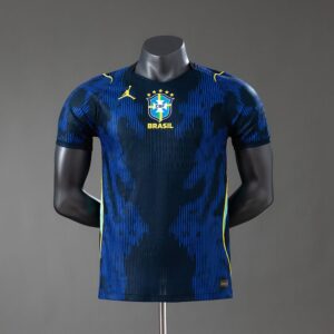 camisa seleção brasileira azul 2026 jogador uniforme 2 brasil