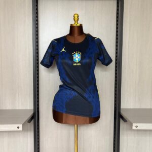 camisa seleção brasileira feminina azul 2026 torcedor uniforme 2
