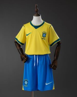 Conjunto Infantil Seleção Brasileira 2026 Amarelo
