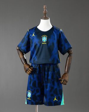 Conjunto Infantil Seleção Brasileira 2026 Azul